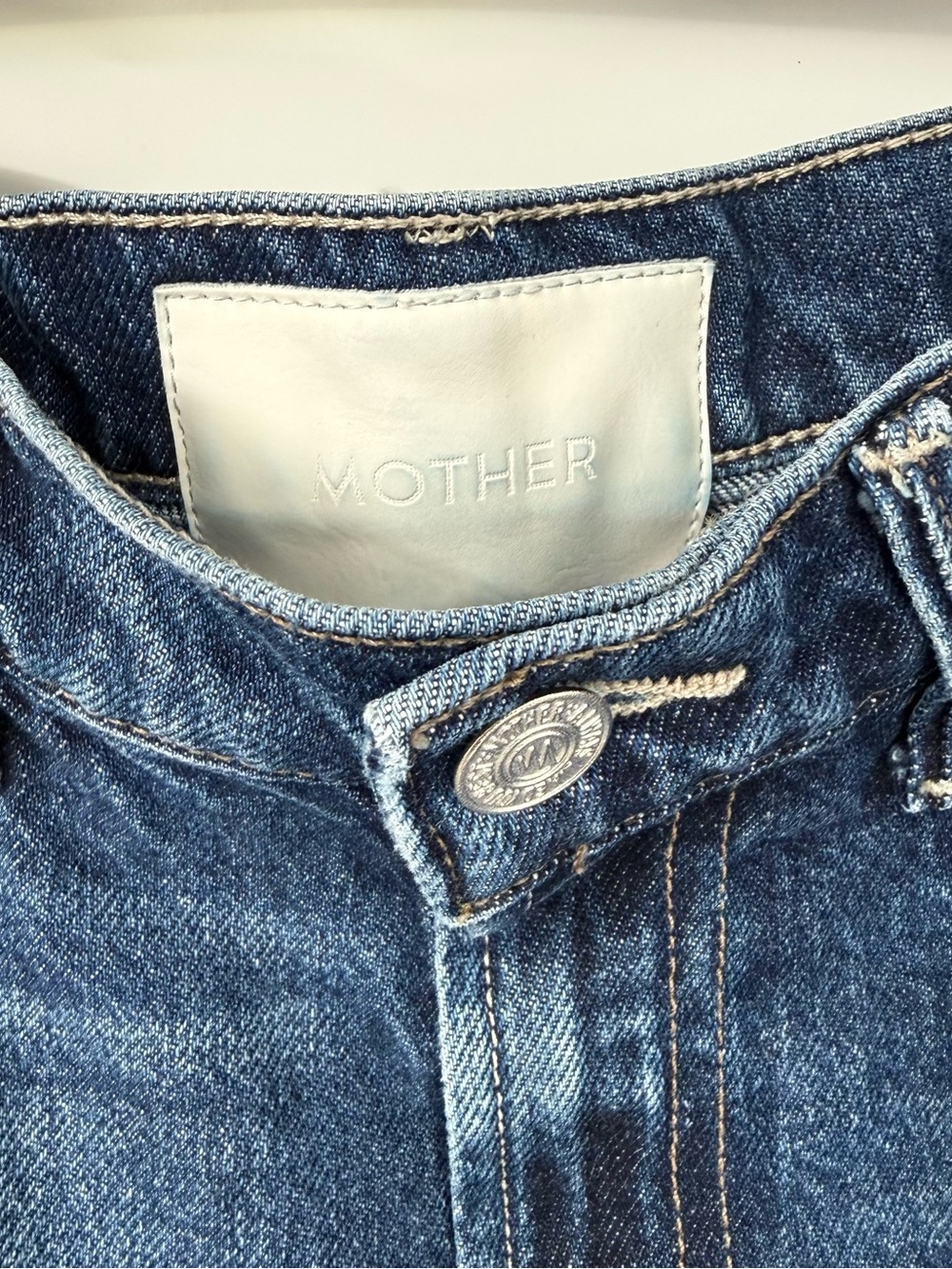 MOTHER The Half Pipe High Rise Ankle Wide Leg Jeans Size 27 - Picture 4 of 10